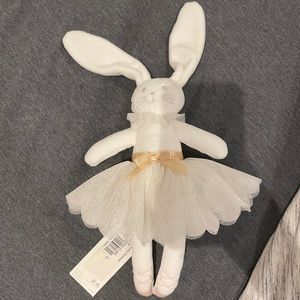 Petit Bateau Bunny Ballerina Stuffed Animal Toy
